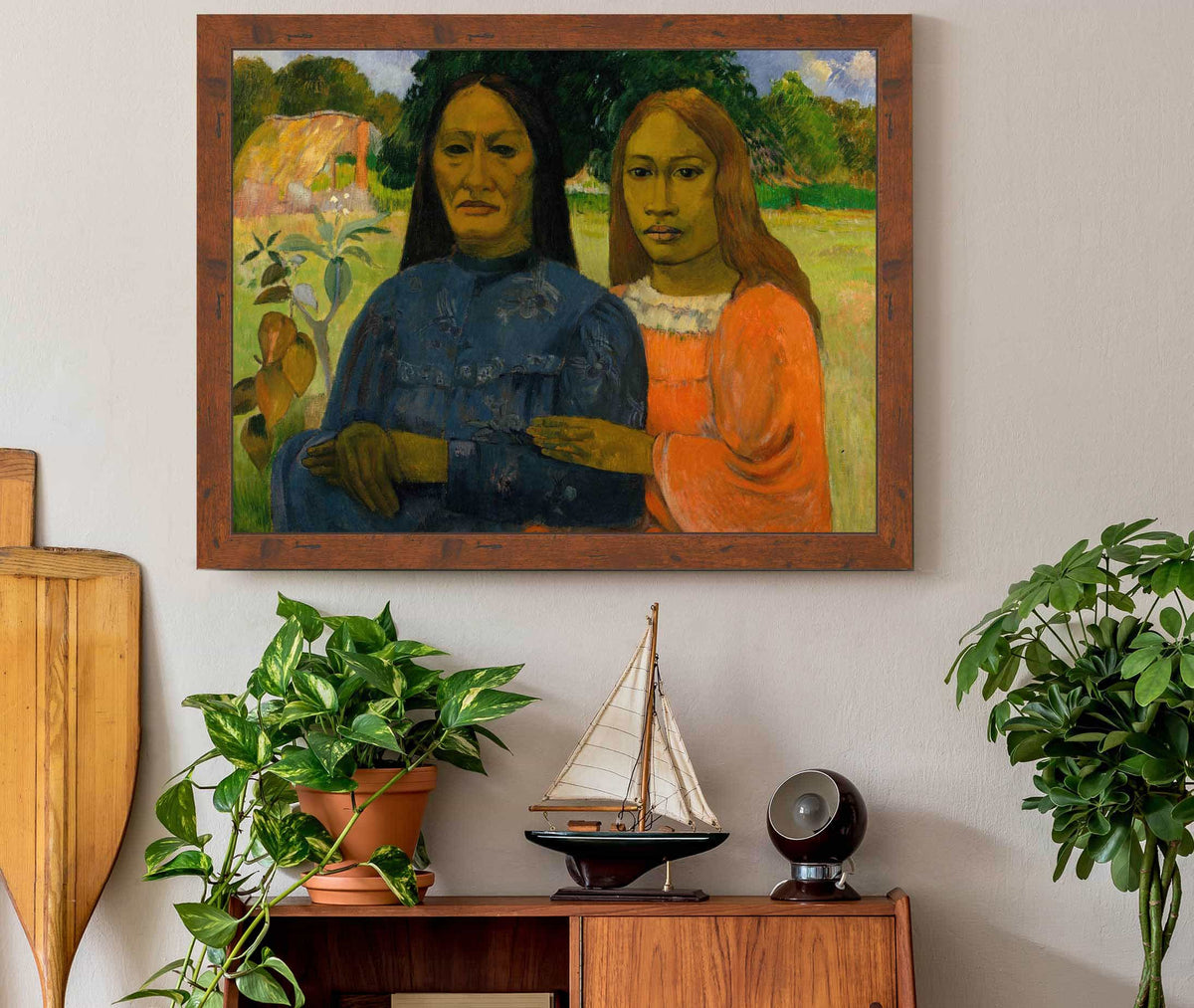 Two Women by Paul Gauguin