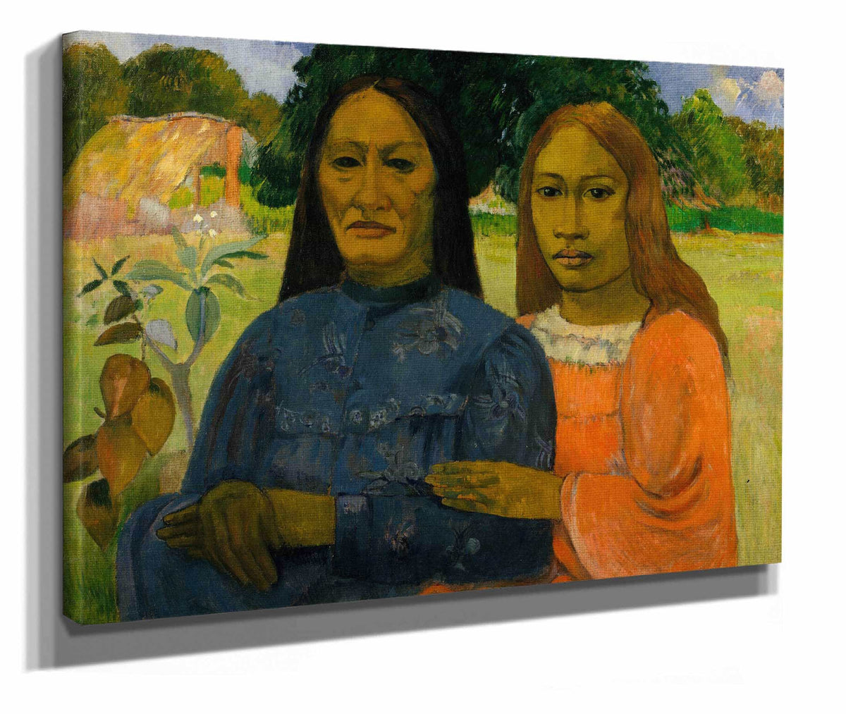 Two Women by Paul Gauguin