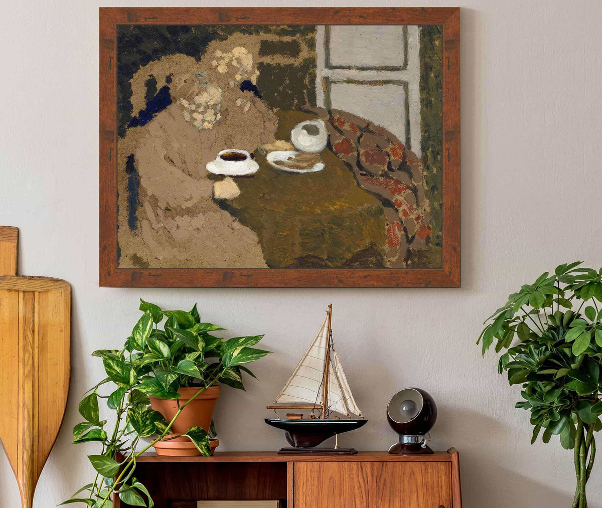 Two Women Drinking Coffee by Edouard Vuillard