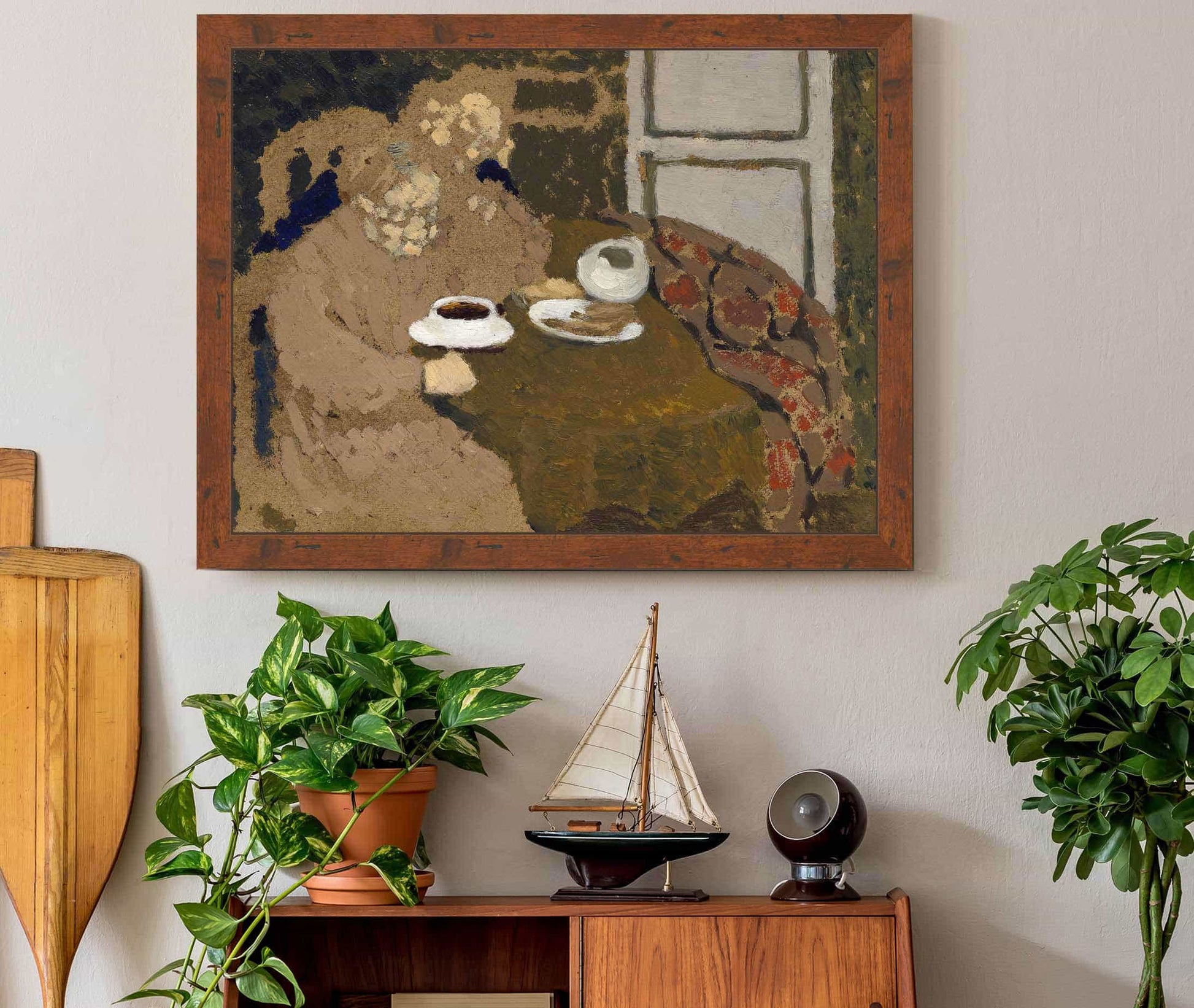 Two Women Drinking Coffee by Edouard Vuillard