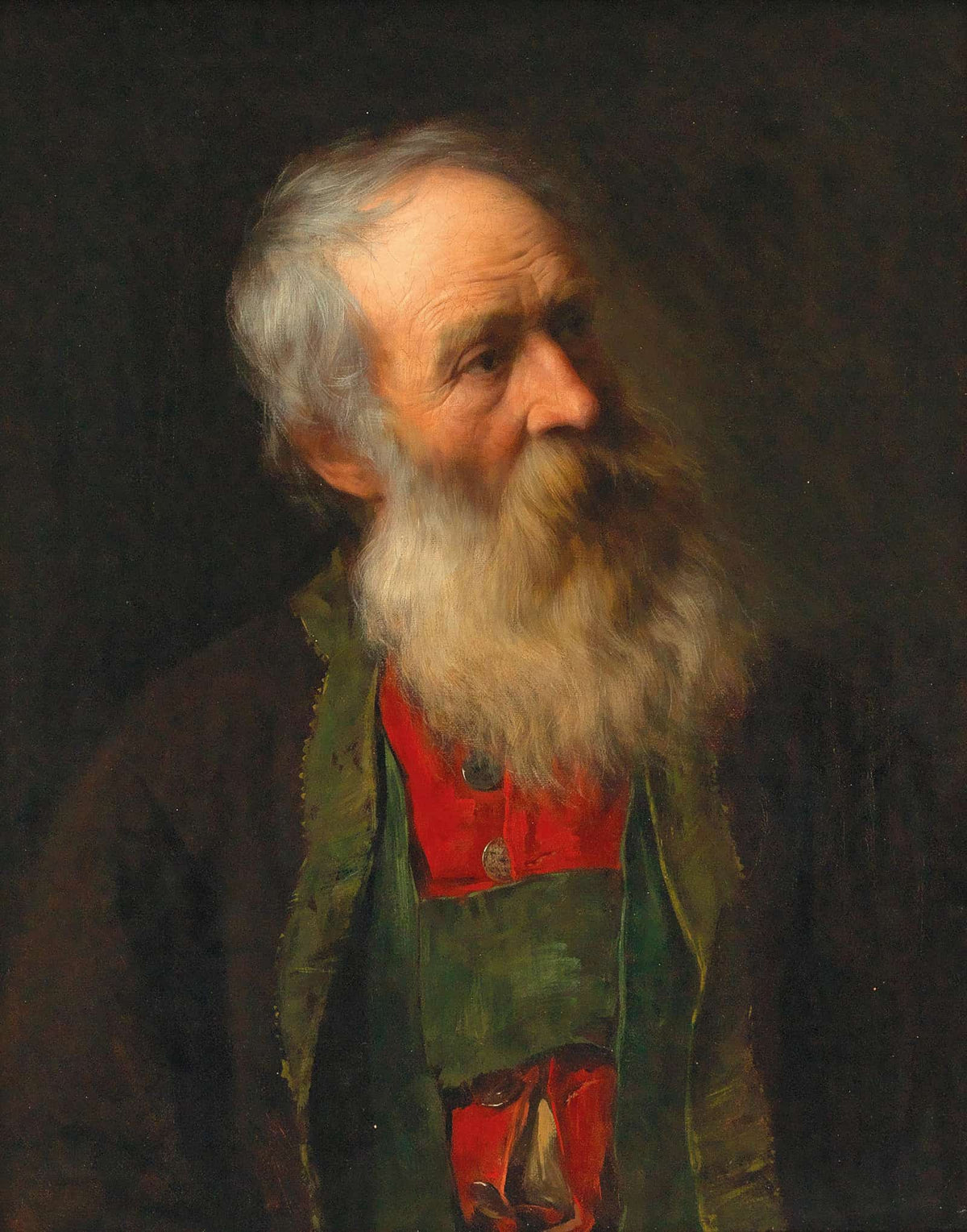 Tyrolean Farmer by Franz Von Defregger