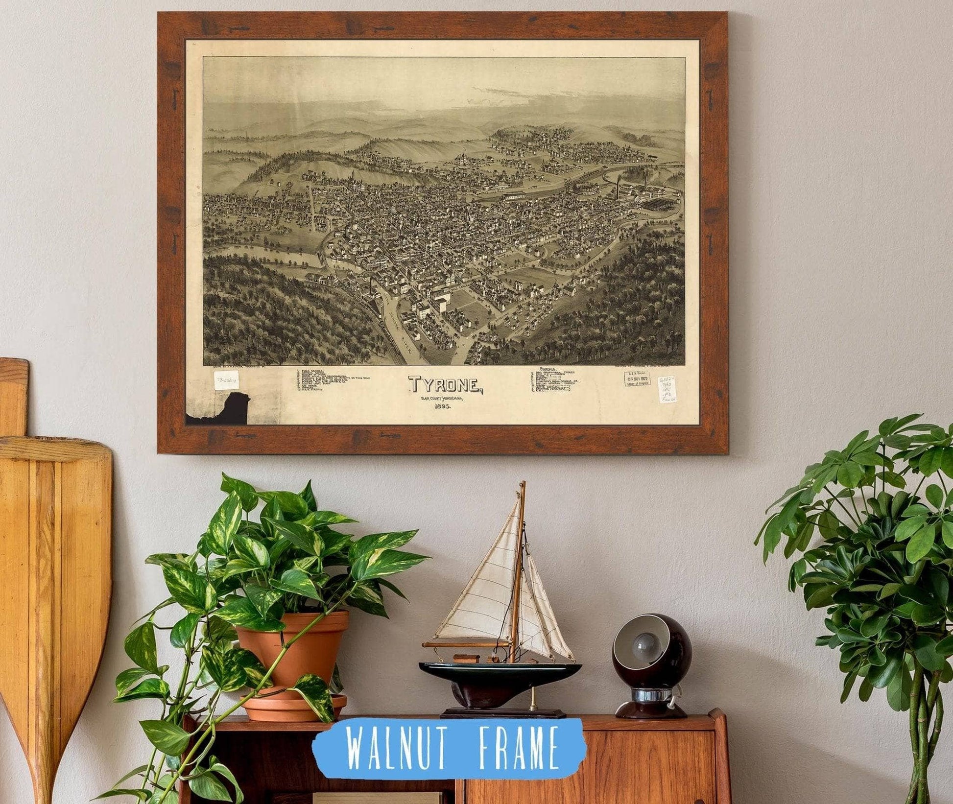 Tyrone Blair County Pennsylvania 1895 State of Pennsylvania