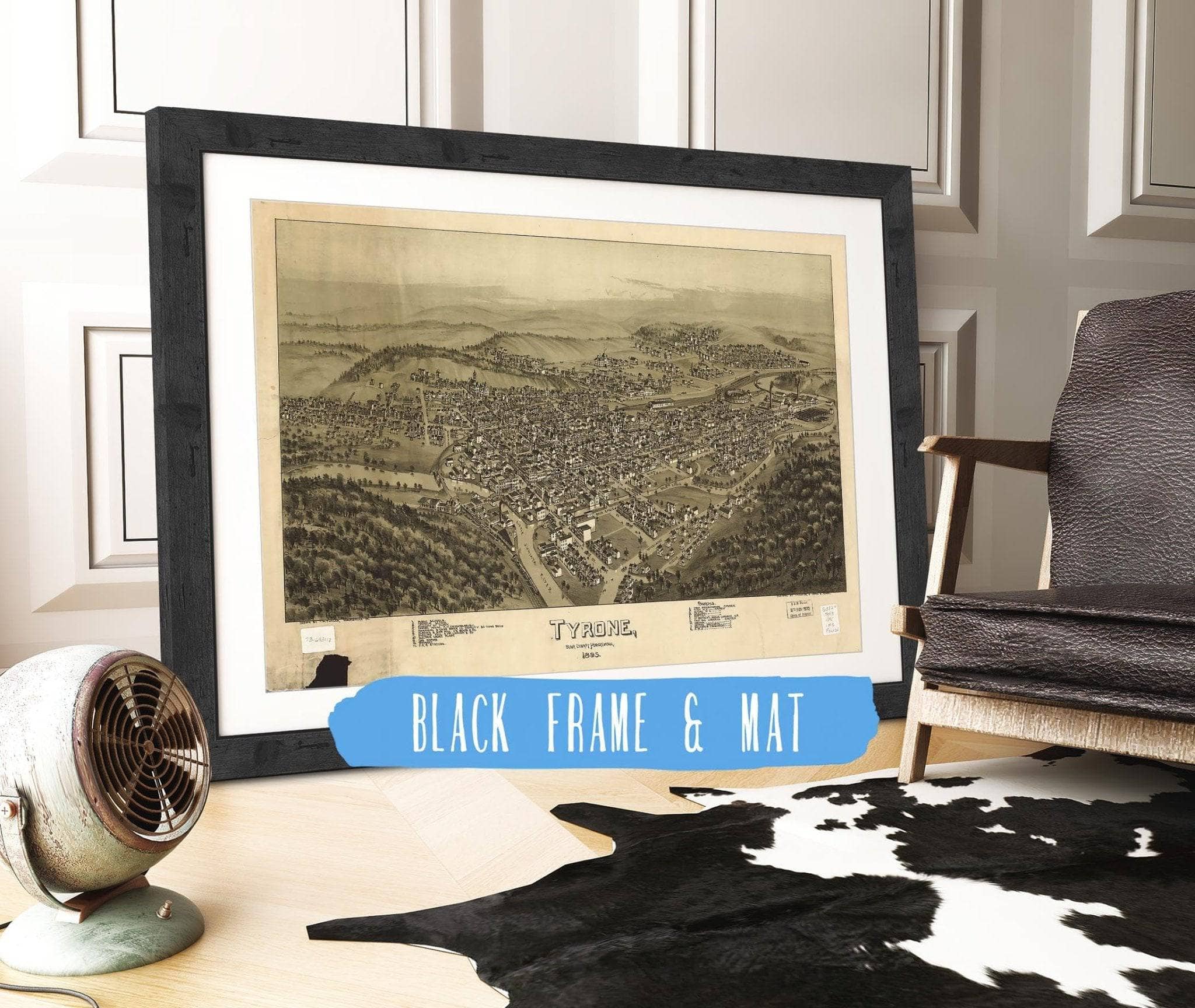 Tyrone Blair County Pennsylvania 1895 State of Pennsylvania