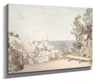 Udsigt Fra Mons Klint Ved Sommerspiret by Christoffer Wilhelm Eckersberg
