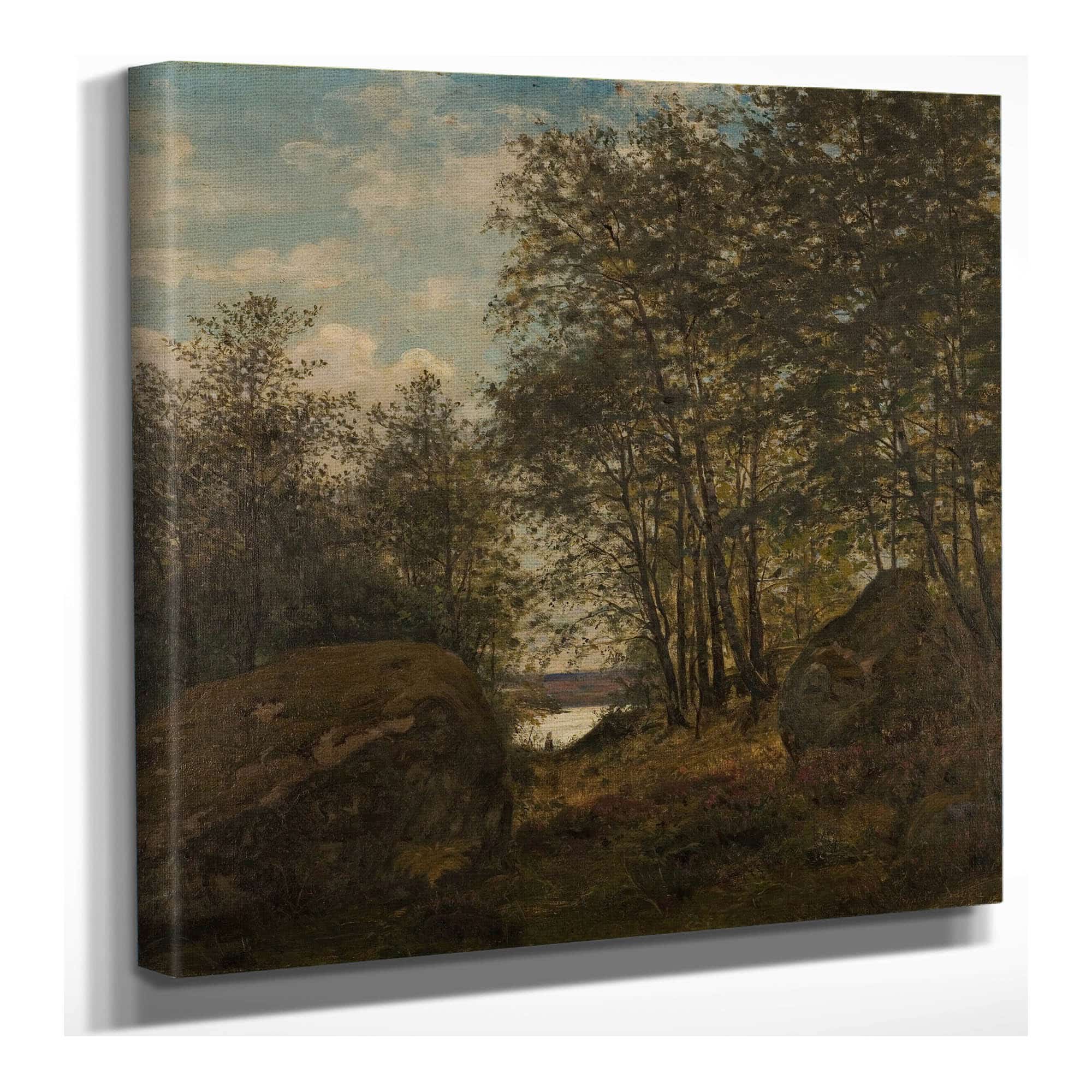 Ulvegjelskogen Mandal by Amaldus Nielsen