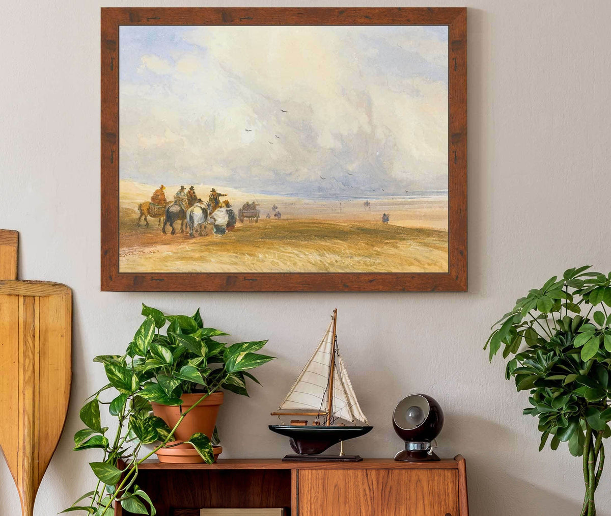 Ulverstone Sands Cumbria by David Cox