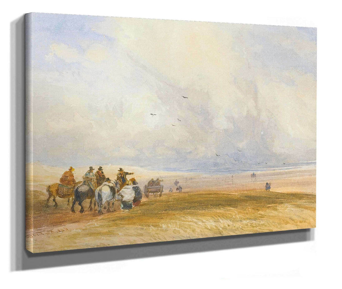 Ulverstone Sands Cumbria by David Cox