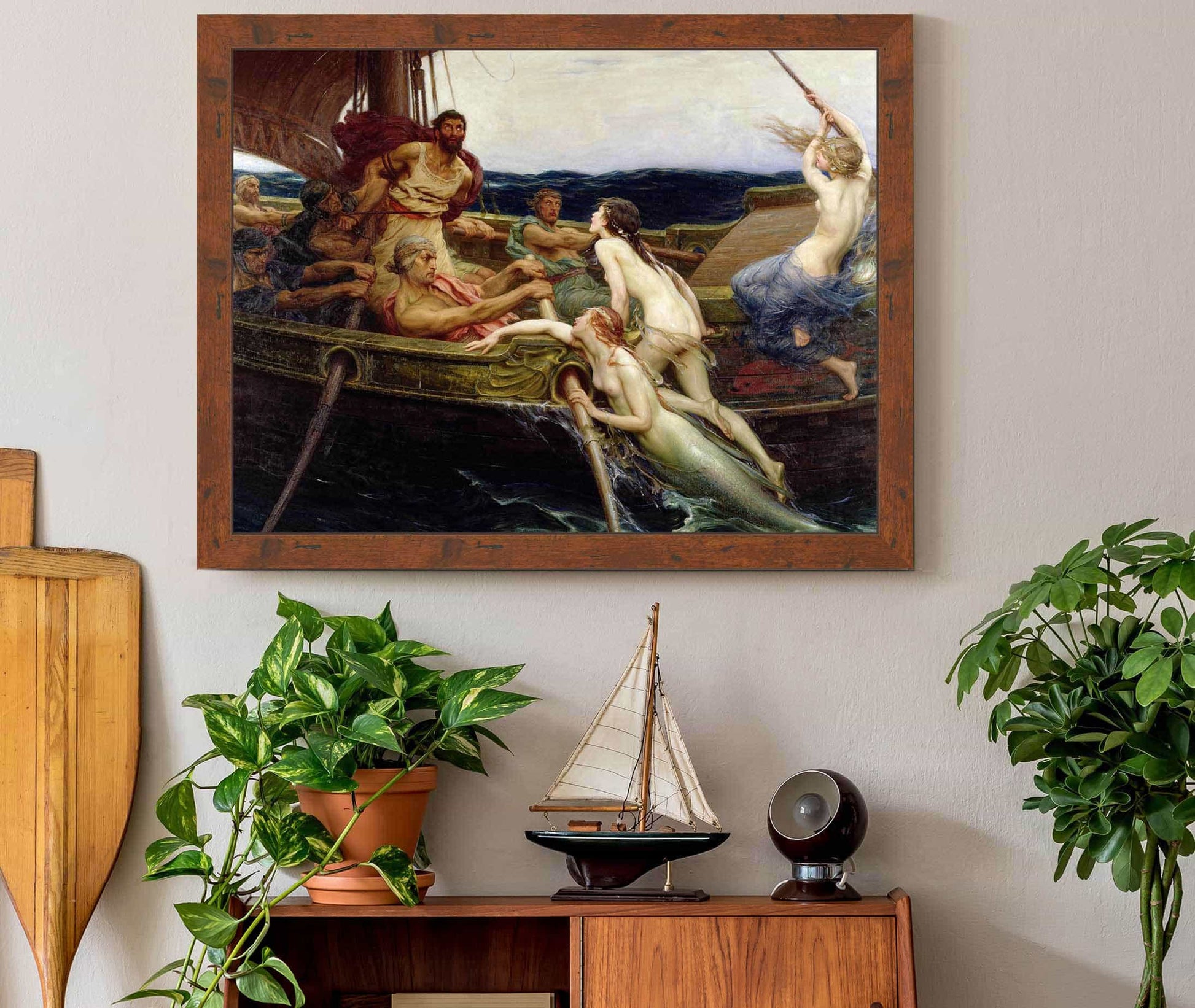 Ulysses And The Sirens by Herbert James Draper