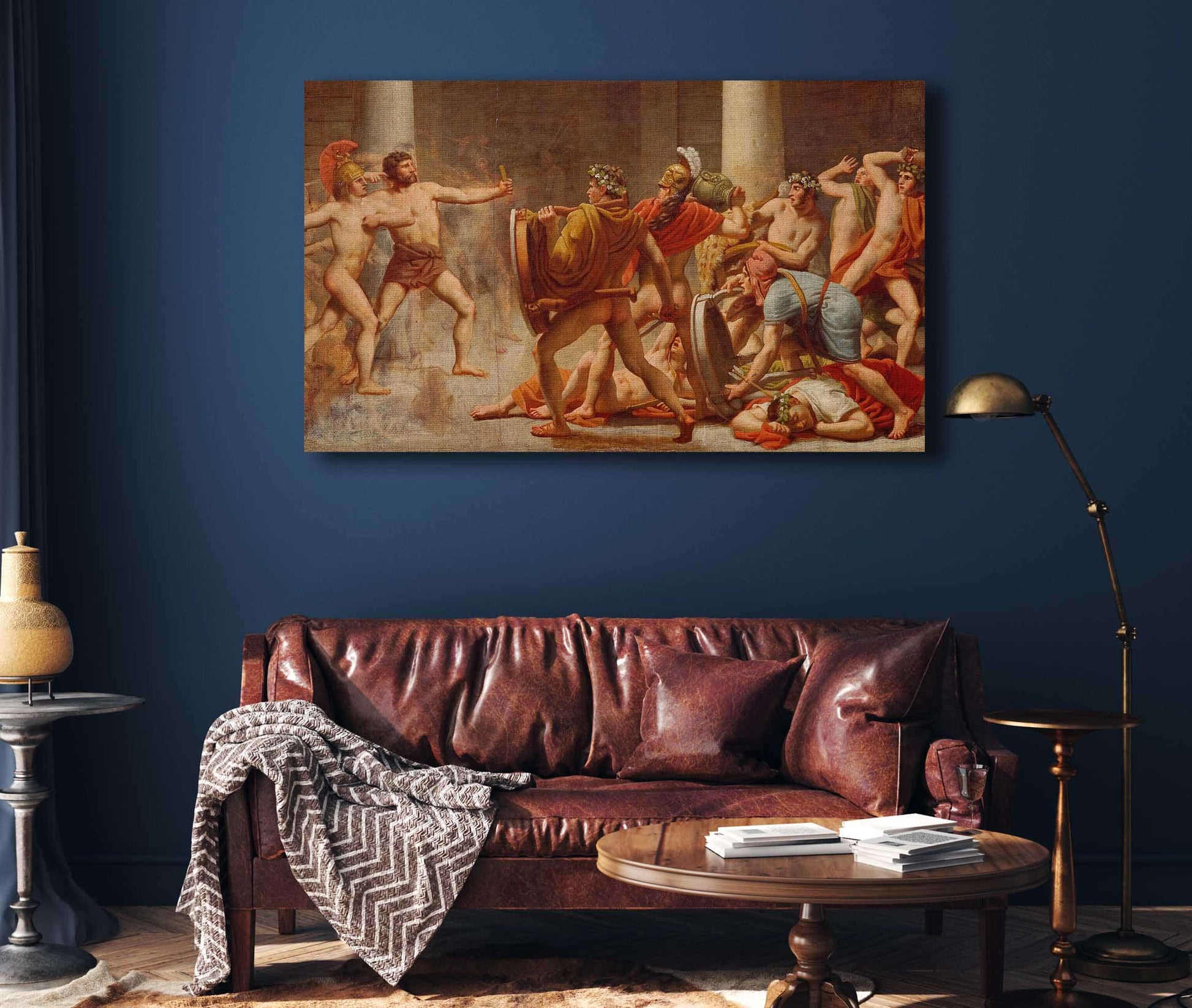 Ulysses Revenge On Penelopes Suitors by Christoffer Wilhelm Eckersberg