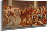Ulysses Revenge On Penelopes Suitors by Christoffer Wilhelm Eckersberg