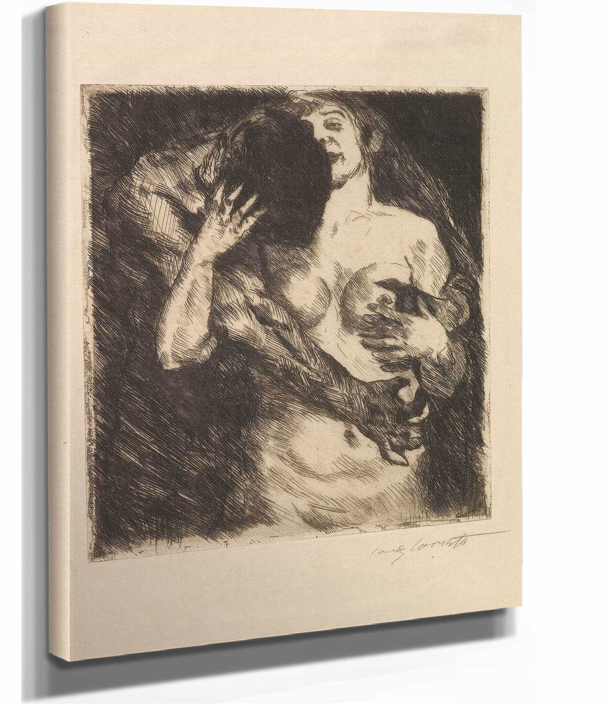Umarmung by Lovis Corinth