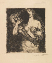 Umarmung by Lovis Corinth