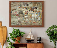 Umbrellas In The Rain by Maurice Prendergast