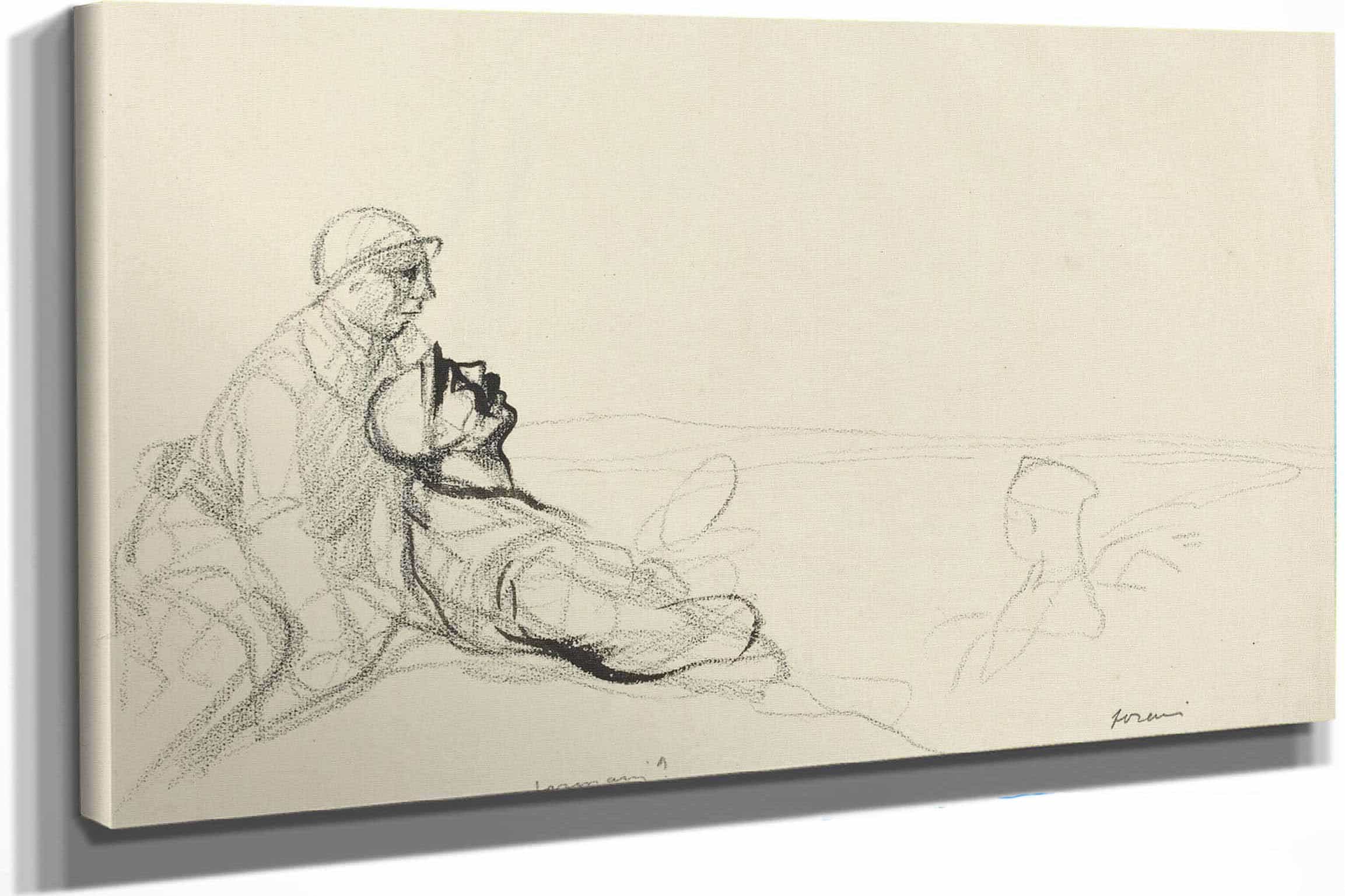Un Farman Non Cest Un Boche by Jean Louis Forain