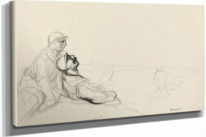 Un Farman Non Cest Un Boche by Jean Louis Forain