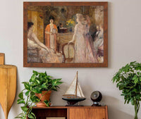 Un Mardi Soiree Chez Madeleine Lemaire by Henri Gervex