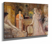 Un Mardi Soiree Chez Madeleine Lemaire by Henri Gervex