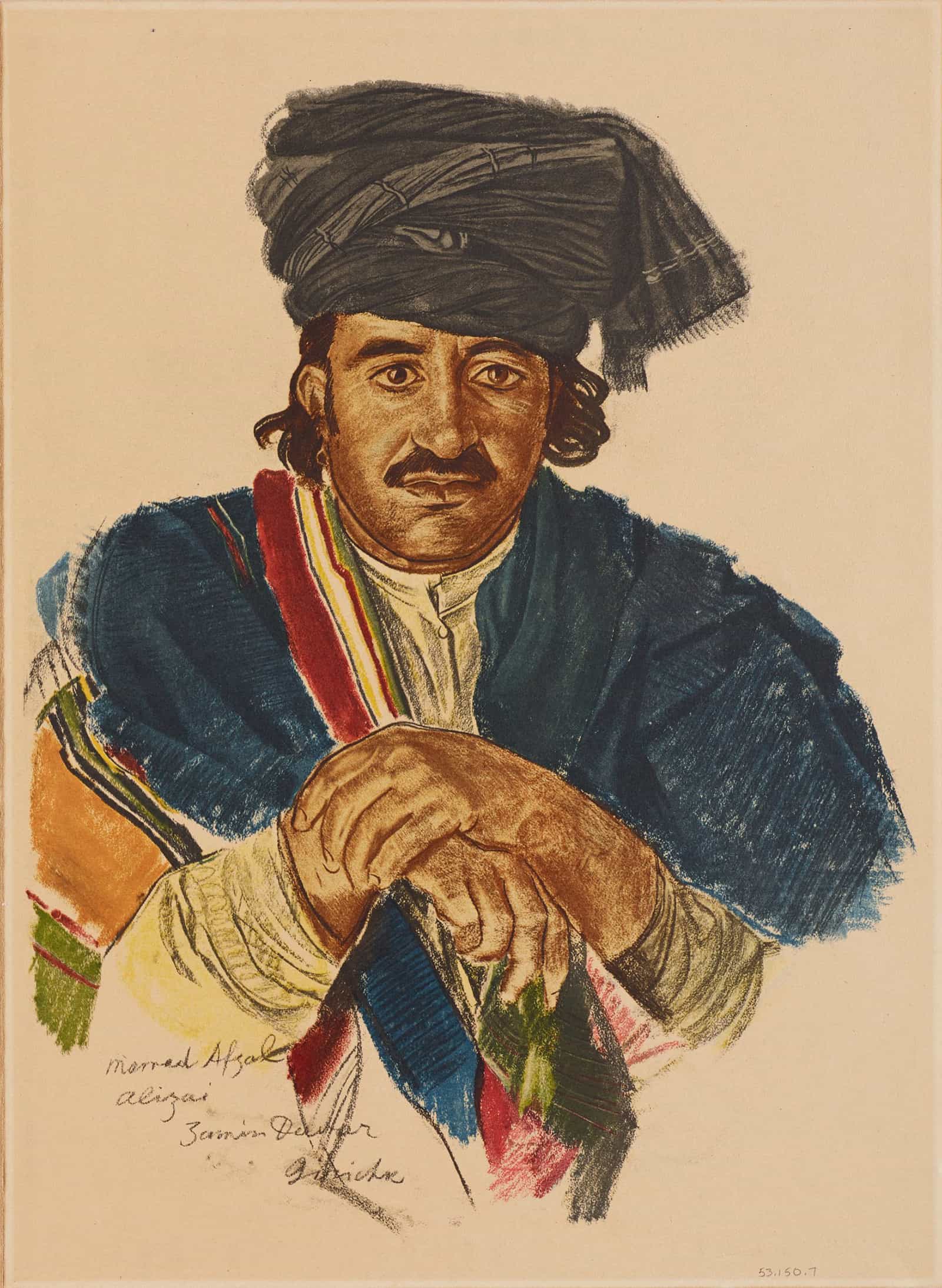 Un Notable Afghan Guirichk by Alexander Evgenievich Yakovlev