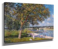 Un Noyer Dans La Prairie De Thomery by Alfred Sisley