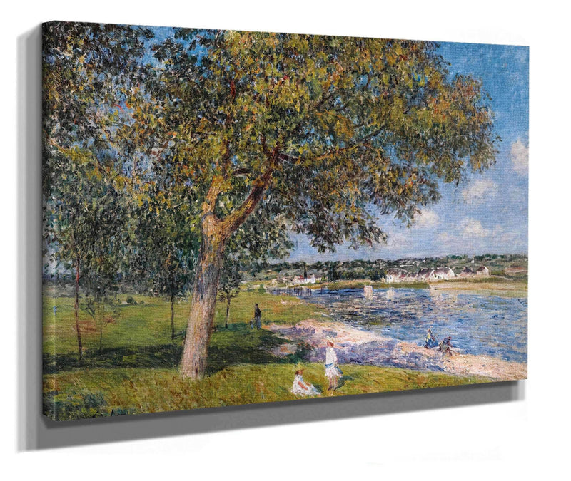 Un Noyer Dans La Prairie De Thomery by Alfred Sisley