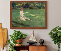 Un Nu Sur La Pelouse by Julius Leblanc Stewart