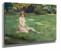 Un Nu Sur La Pelouse by Julius Leblanc Stewart