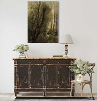 Un Ruisseau Environs De Beauvais by Jean Baptiste Camille Corot