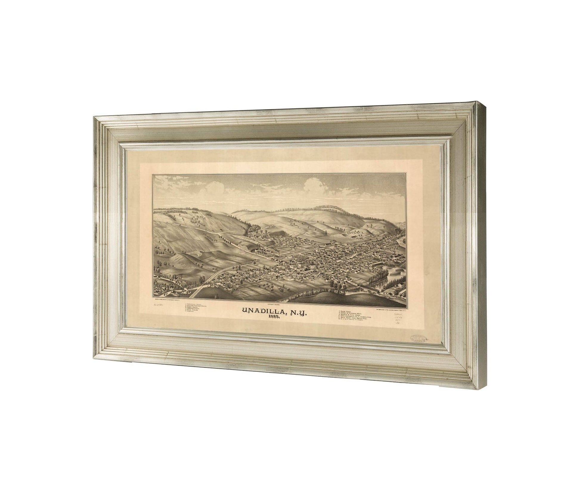 Unadilla Ny 1887  State Of New York
