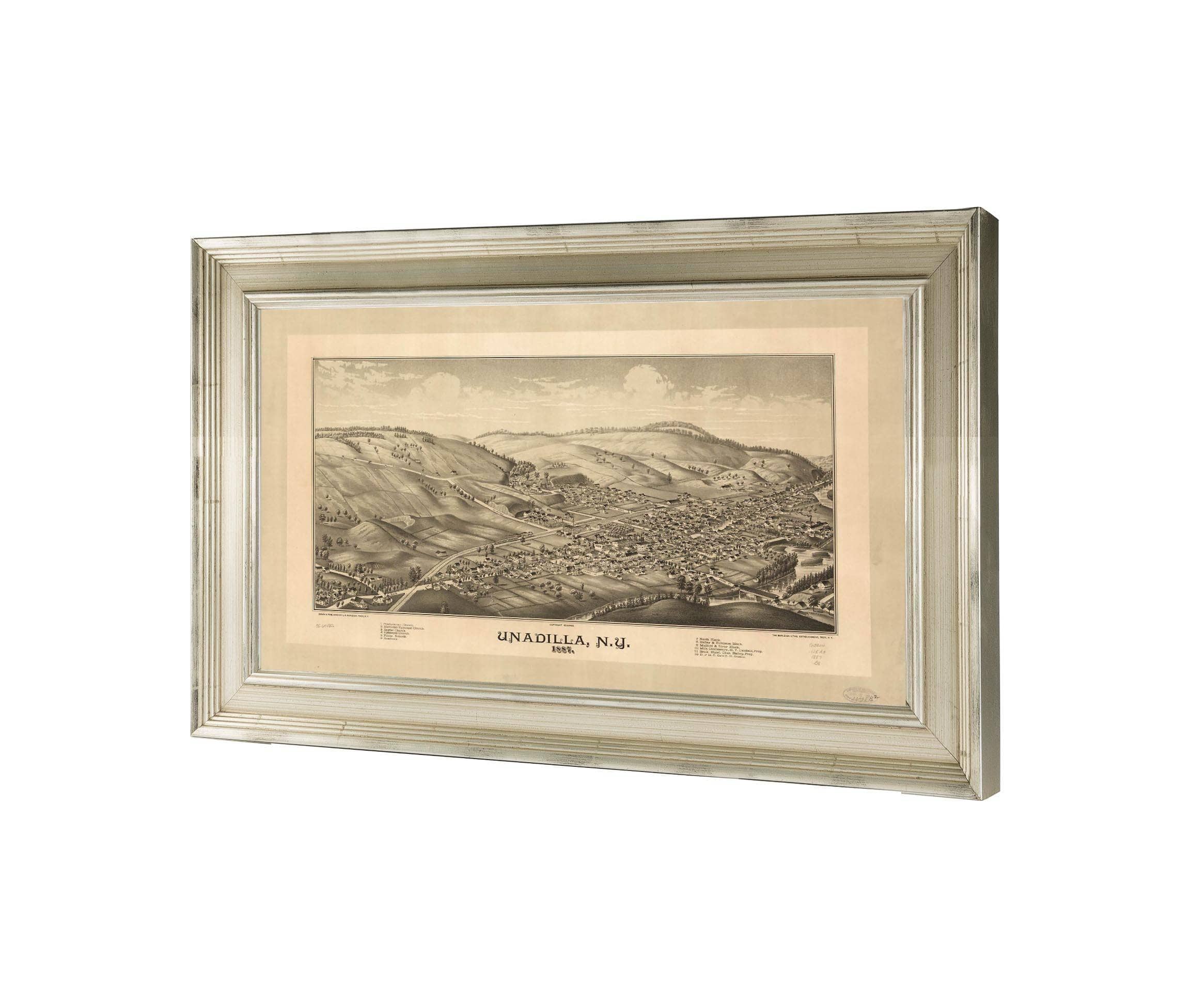 Unadilla Ny 1887  State Of New York