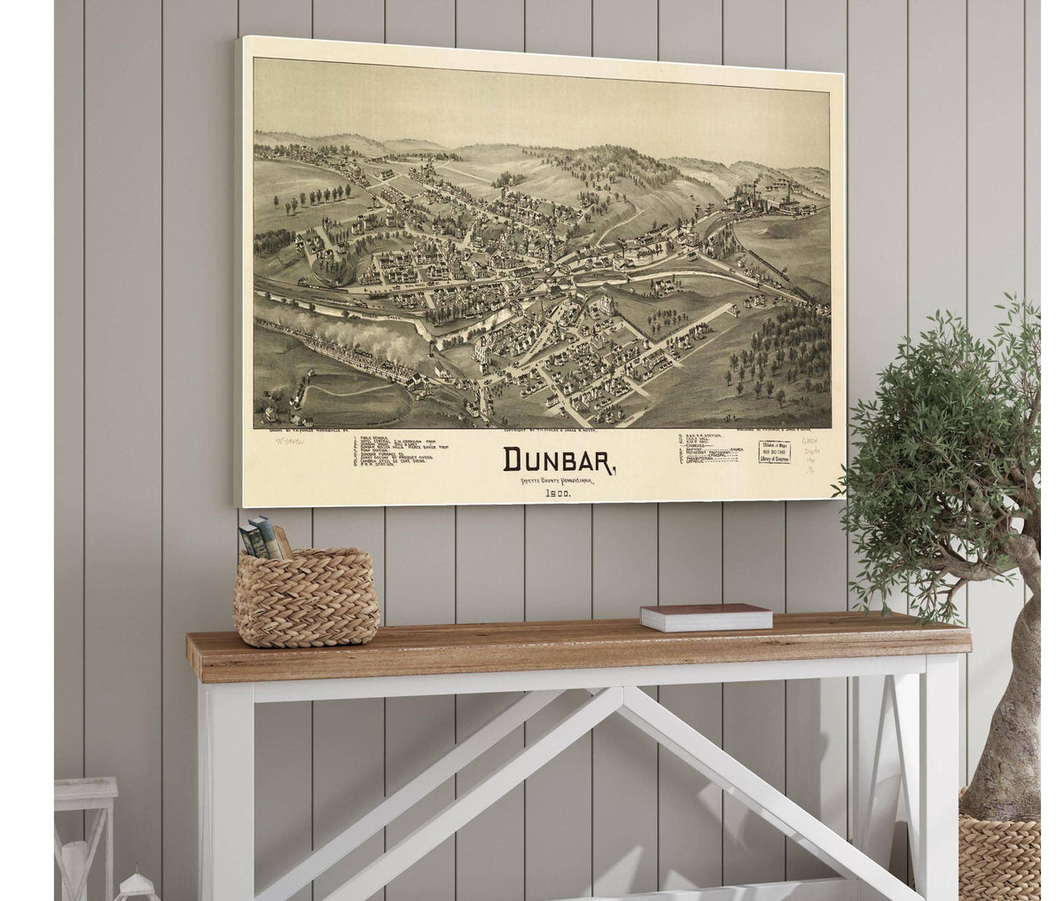 Unbar Fayette County Pennsylvania 1900  State Of Pennsylvania