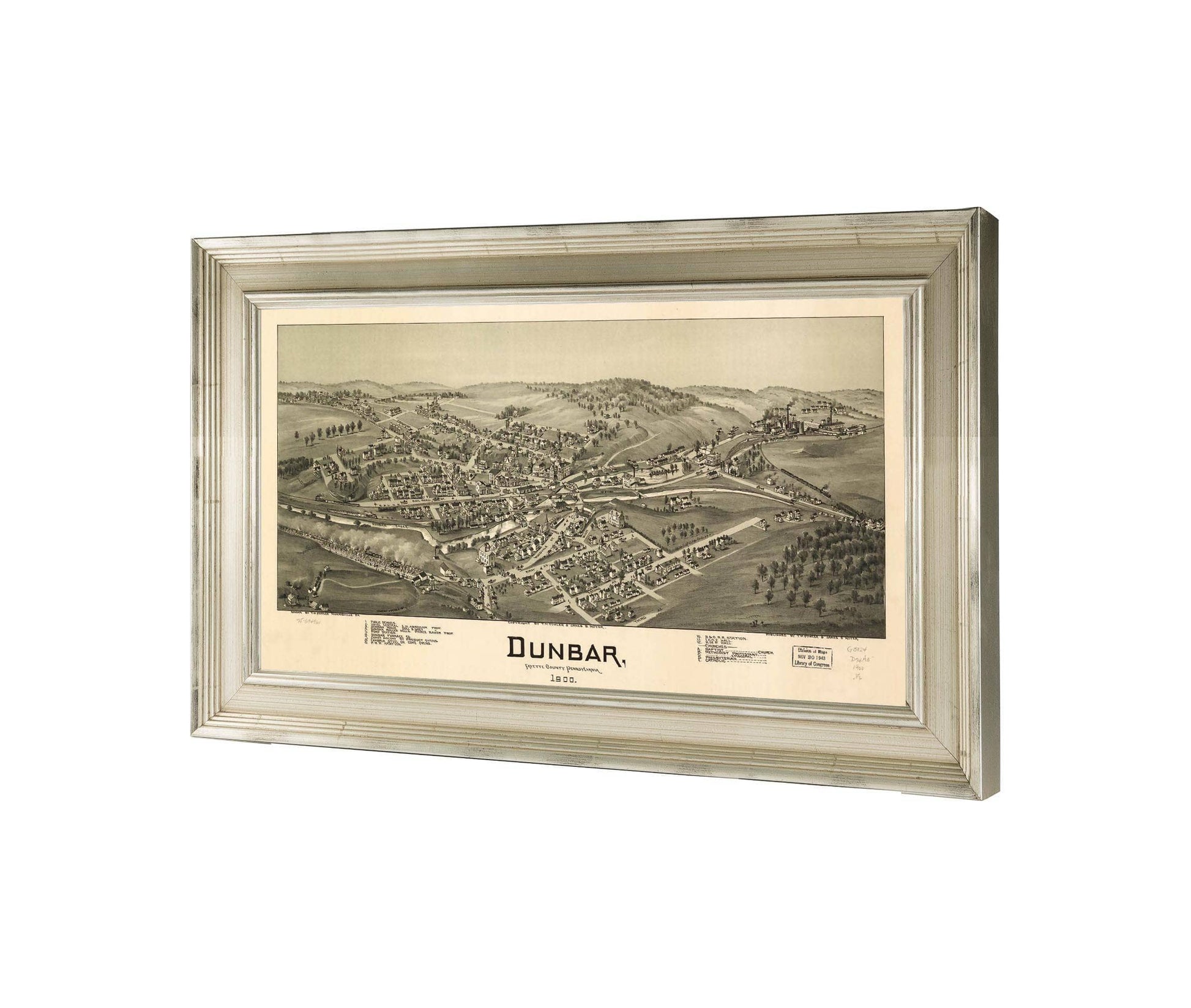 Unbar Fayette County Pennsylvania 1900  State Of Pennsylvania
