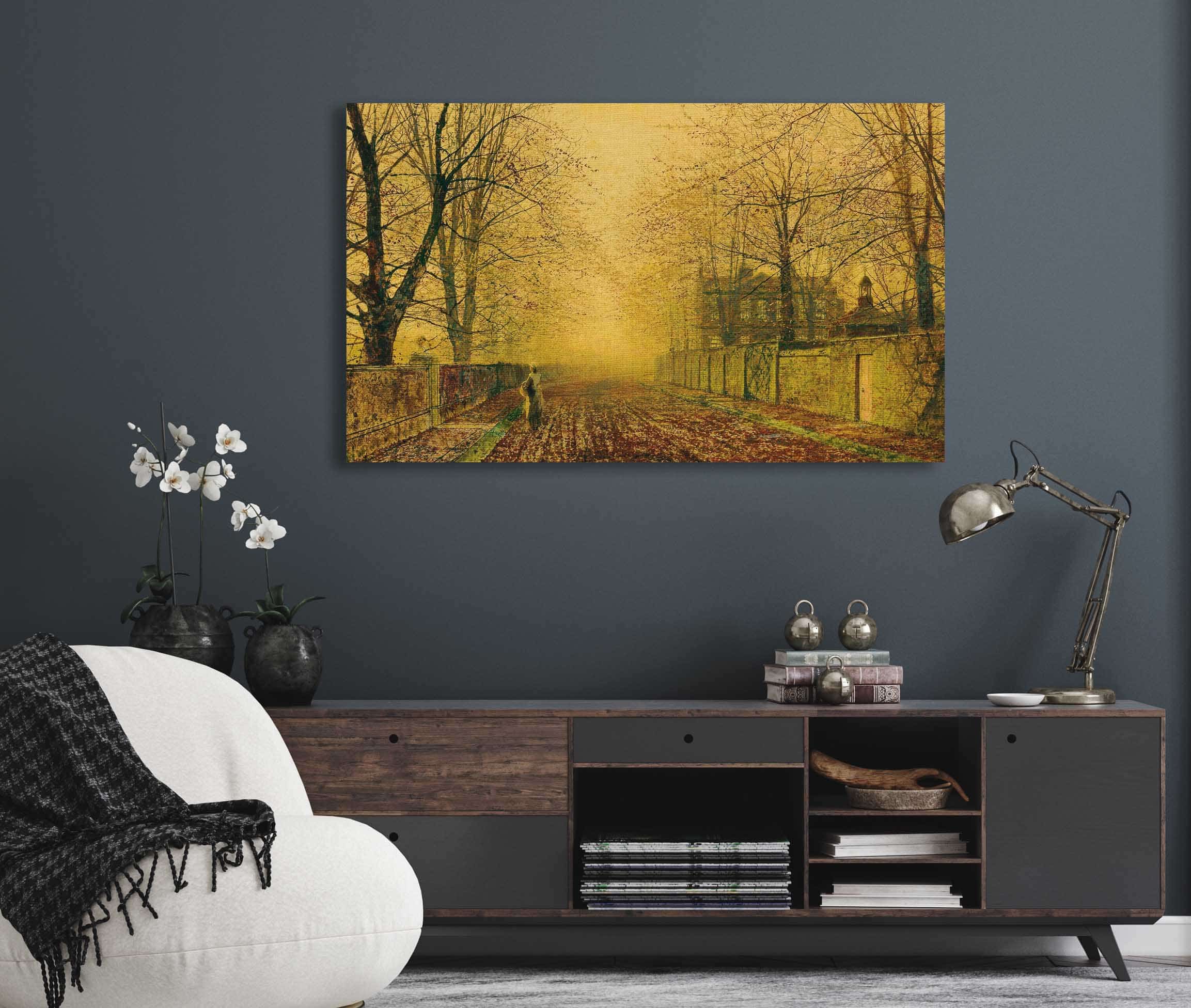 Under The Beeches by John Atkinson Grimshaw