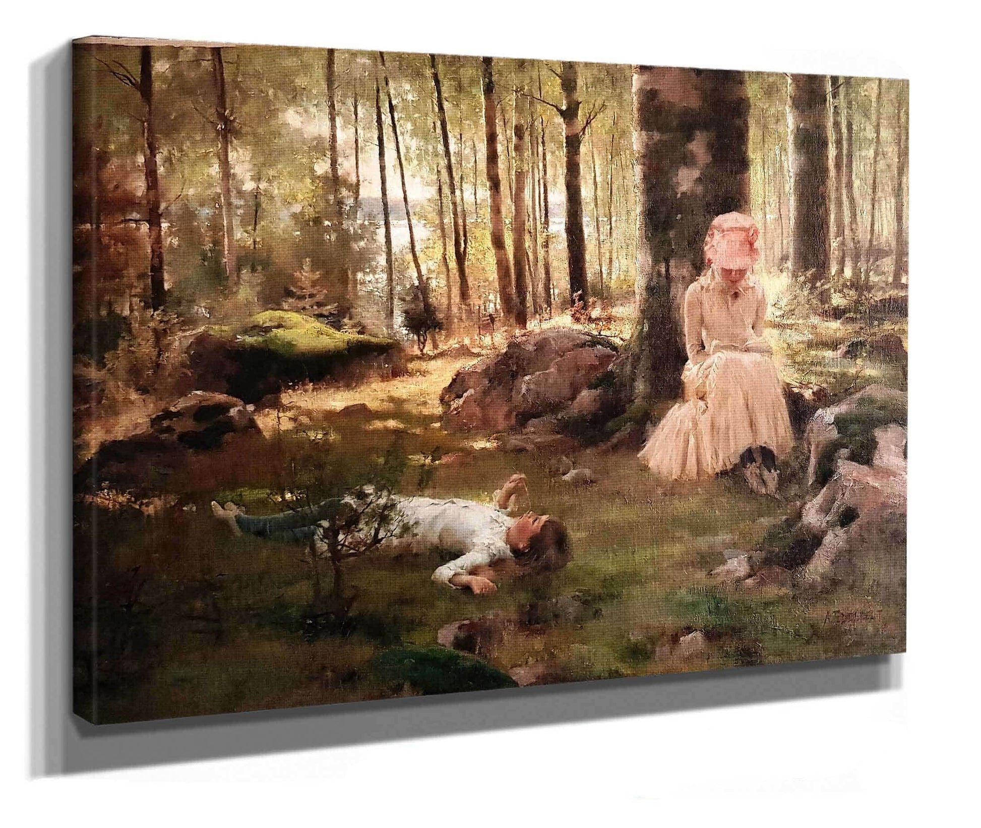 Under The Birches by Albert Edelfelt