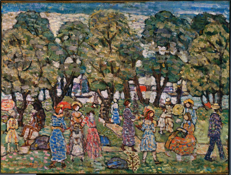 Under The Trees by Maurice Prendergast