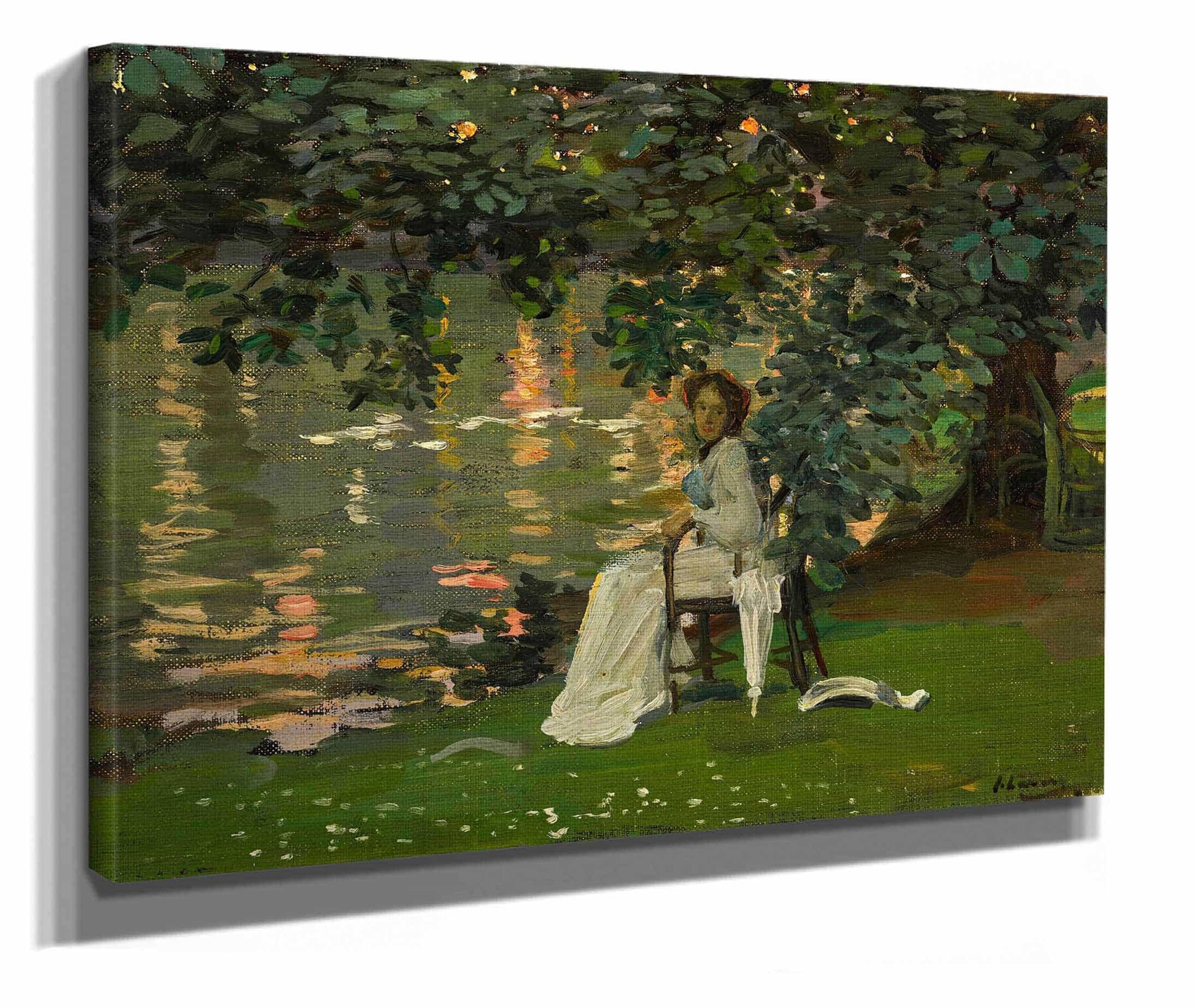 Under The Trees Ranelagh by Sir John Lavery