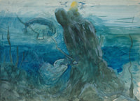 Underwater Scene by Edwin Austin Abbey