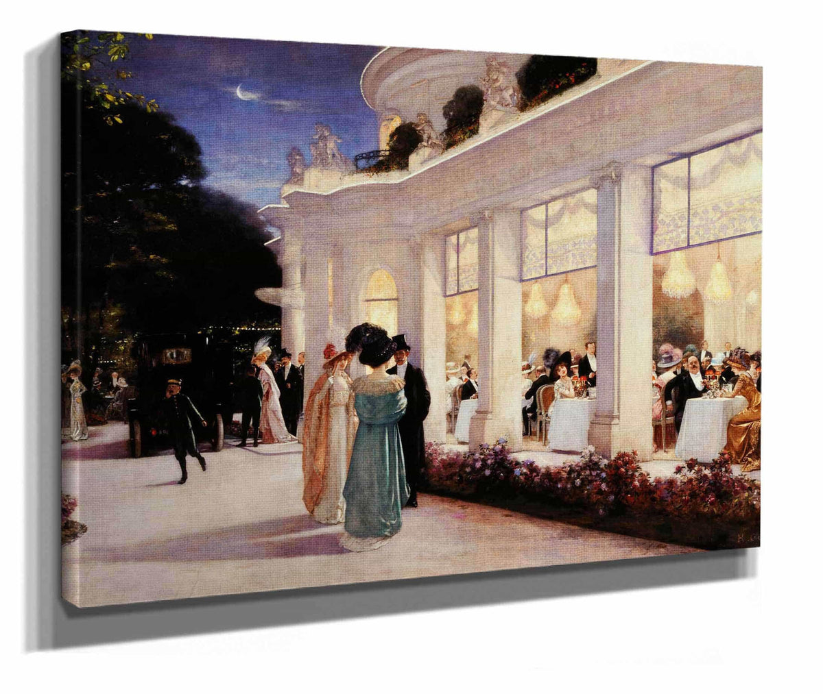 Une Soiree Au Pre Catelan by Henri Gervex