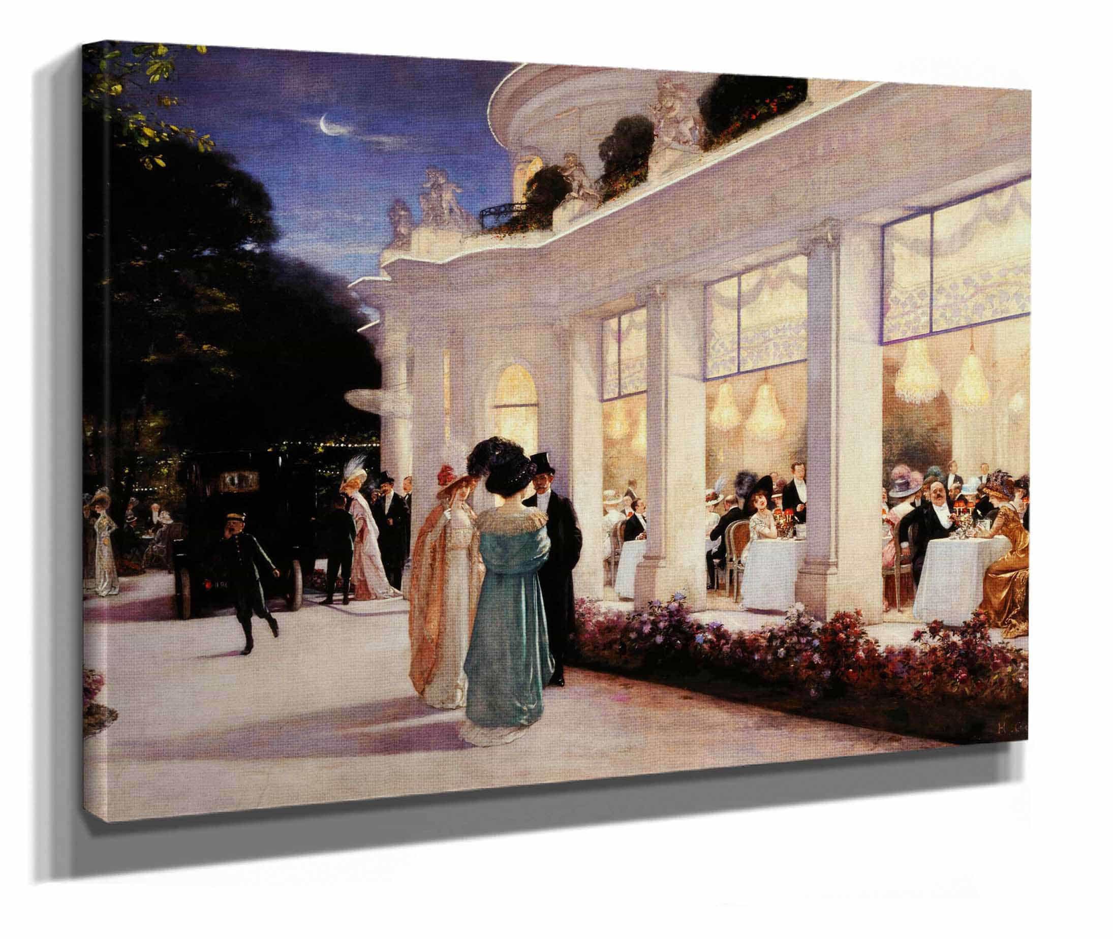 Une Soiree Au Pre Catelan by Henri Gervex