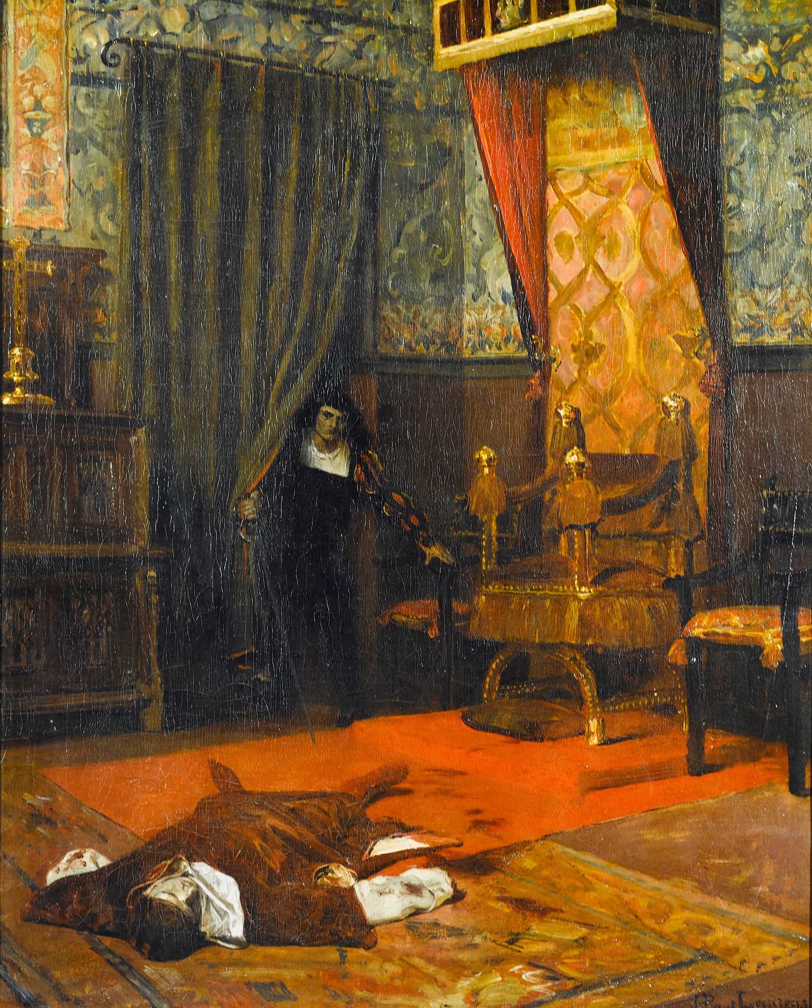 Une Victime Des Borgia by Jean Paul Laurens