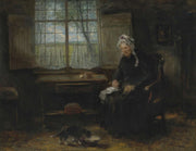 Une Vieille Demoiselle by Jozef Israels