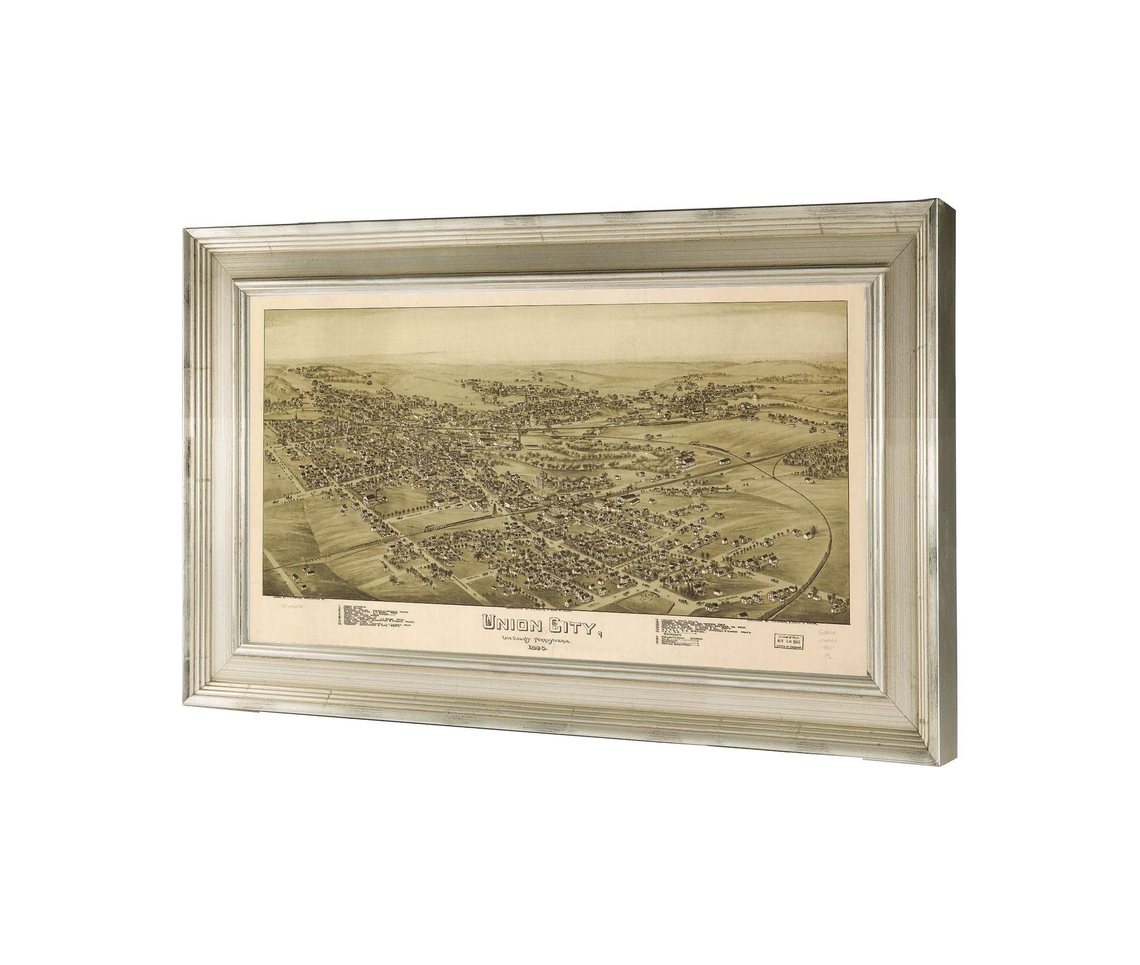 Union City Erie County Pennsylvania 1895  State Of Pennsylvania