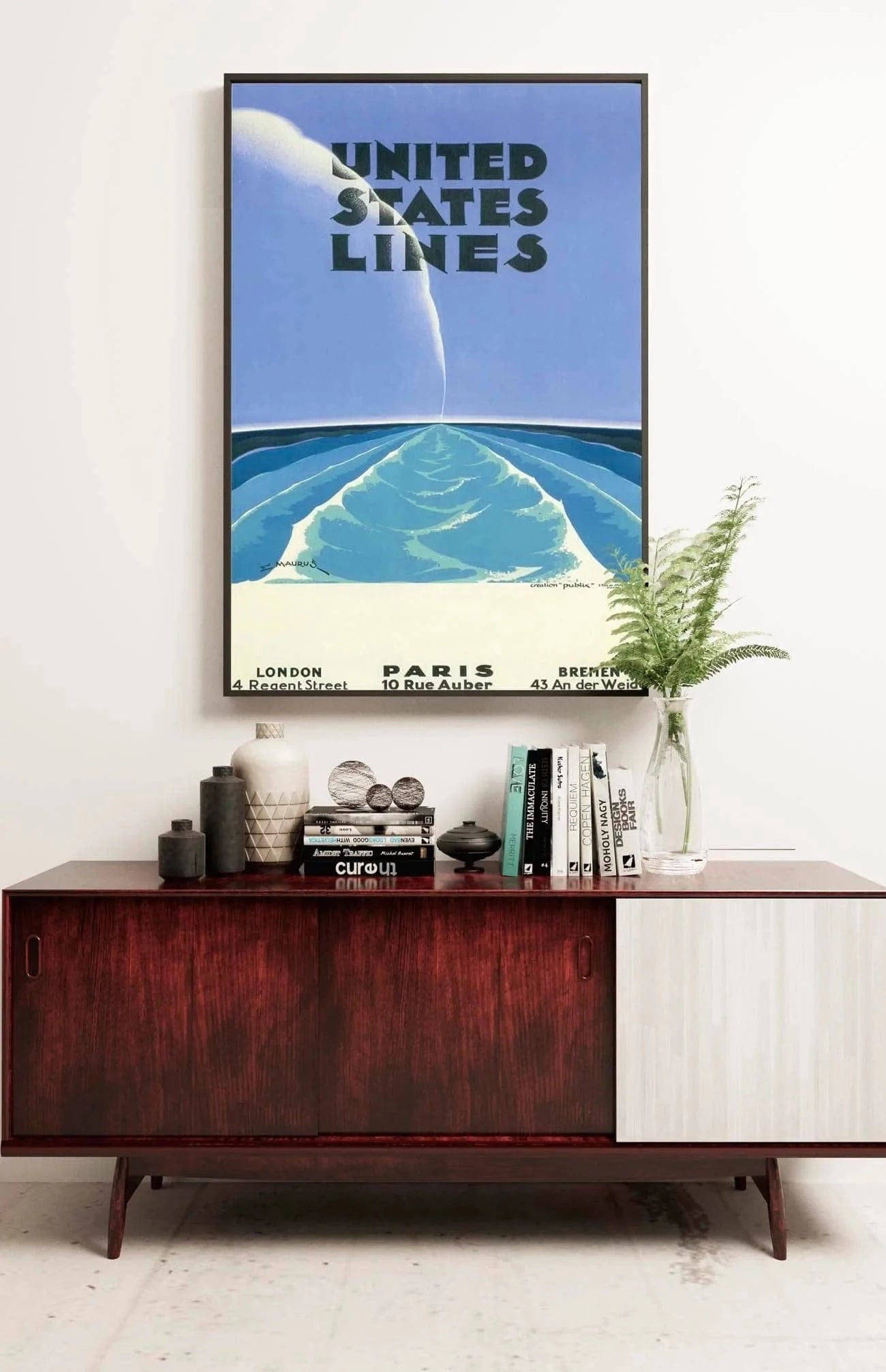 United States Lines - London - Paris - Bremen