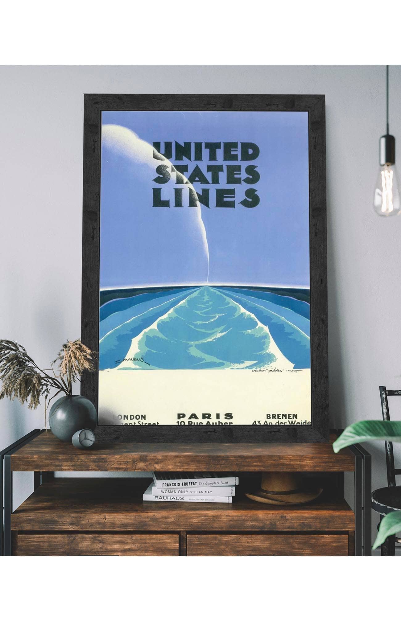 United States Lines - London - Paris - Bremen
