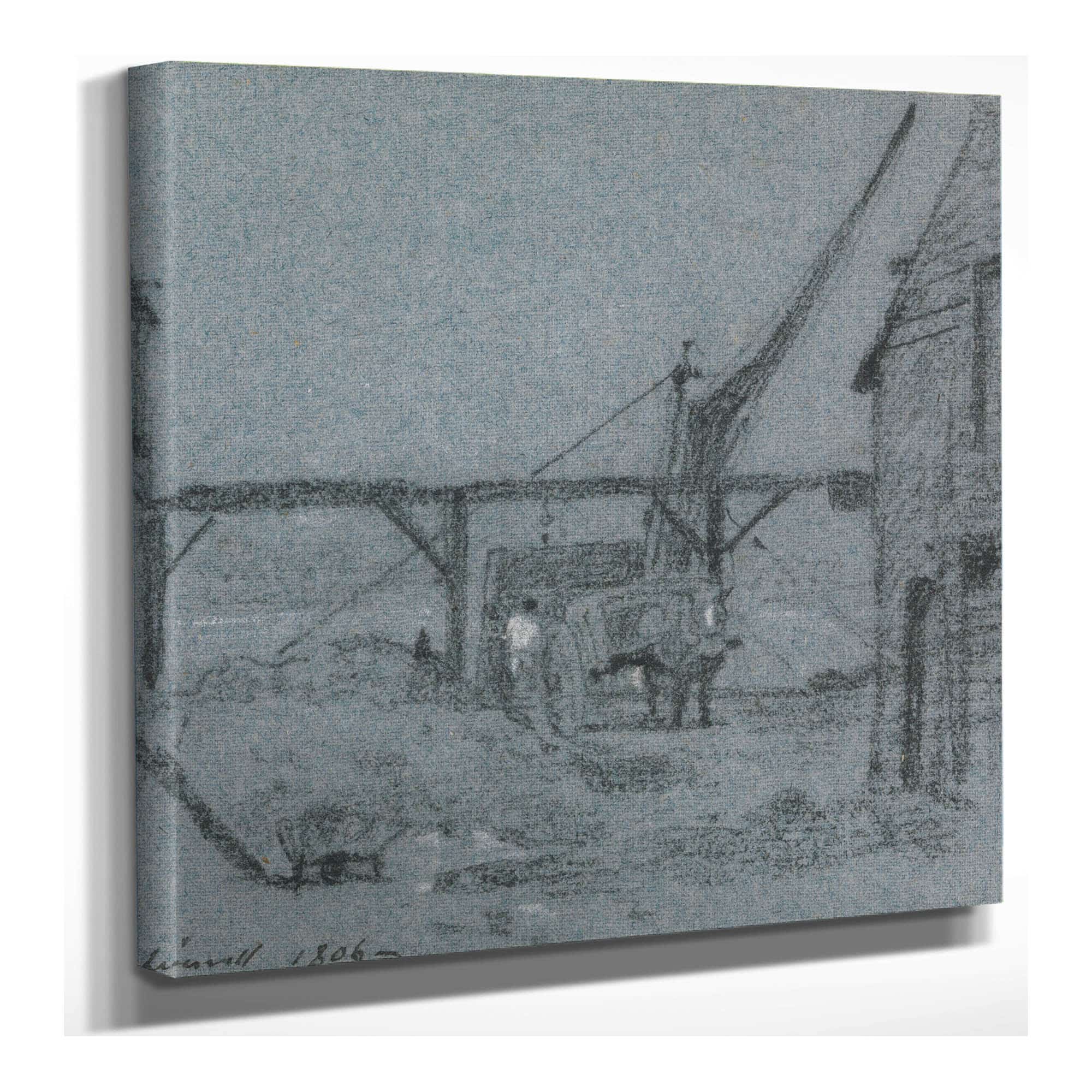 Unloading Grain by John Linnell