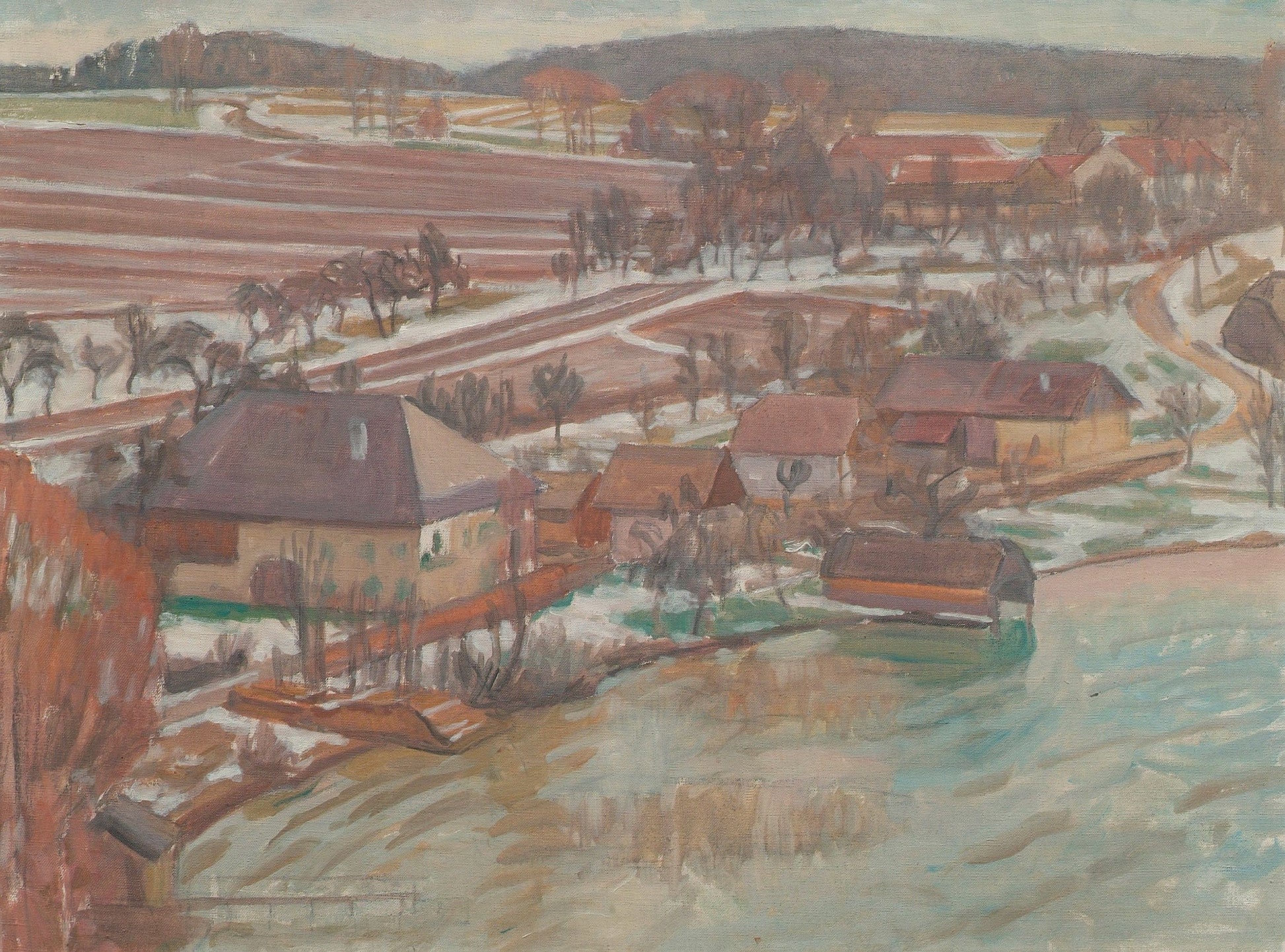 Unterbuchberg Im Vorfruhling by Walther Gamerith