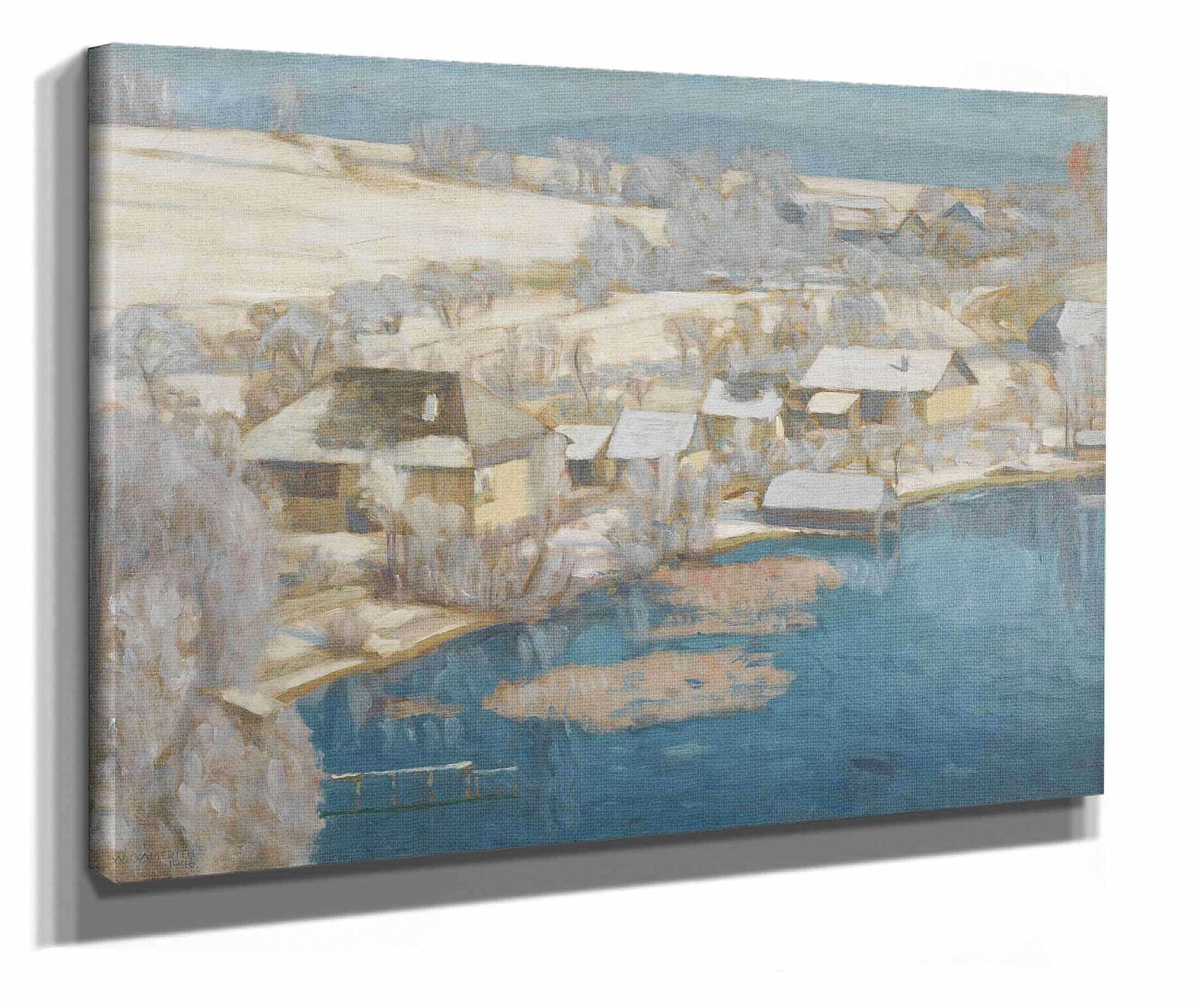 Unterbuchberg Im Winter Ii by Walther Gamerith