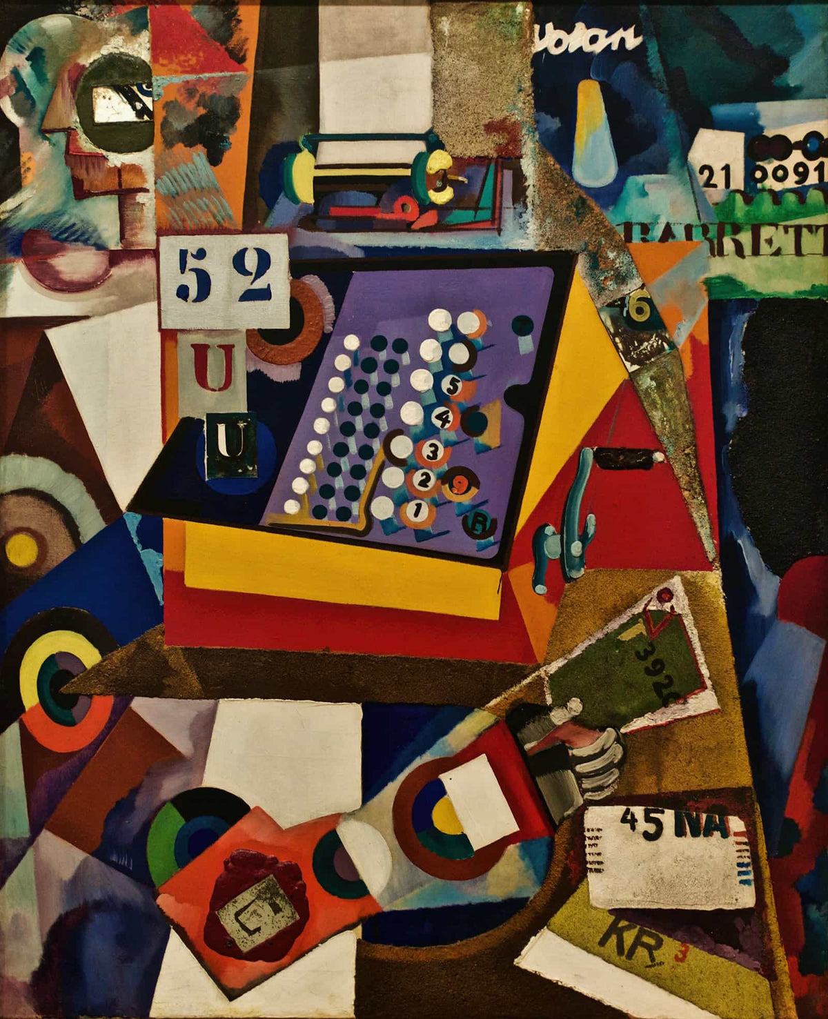 Untitled Cash Register by Amadeo De Souza Cardoso