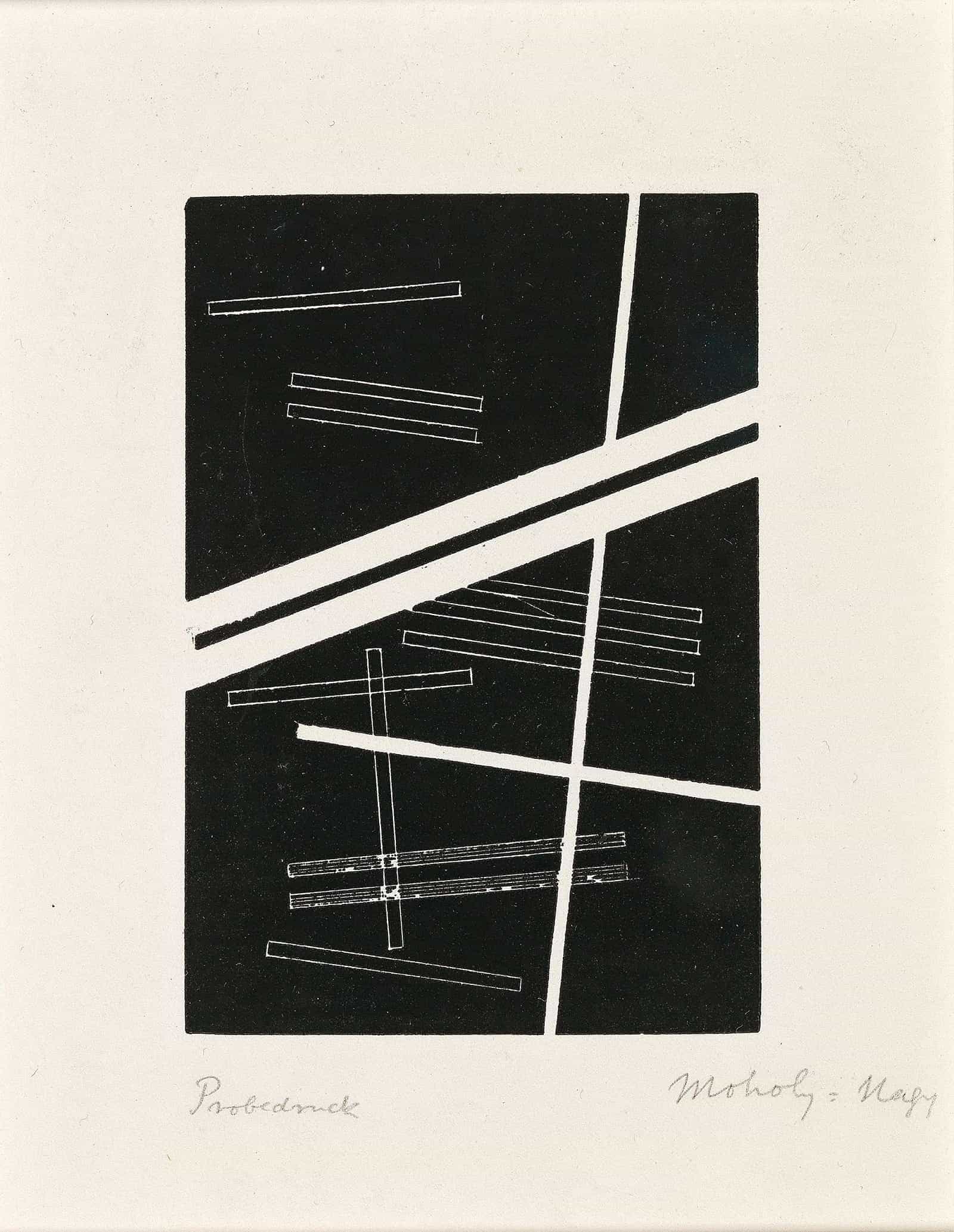 Untitled Composition by Laszlo Moholy Nagy