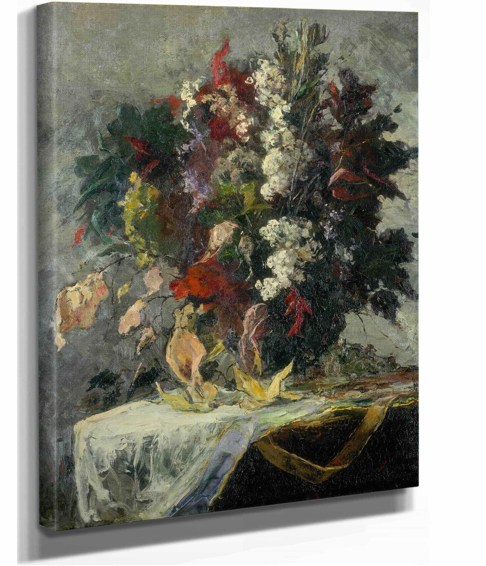 Untitled Floral Still Life by Edward Mitchell Bannister