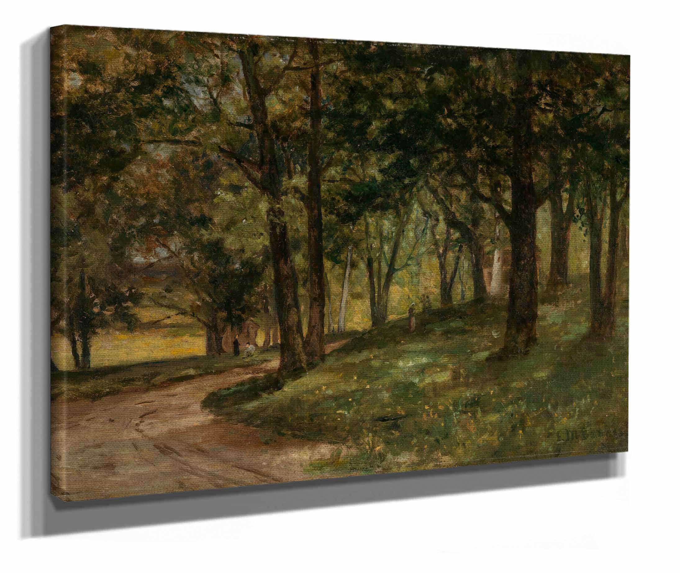 Untitled Landscape With Trees by Edward Mitchell Bannister